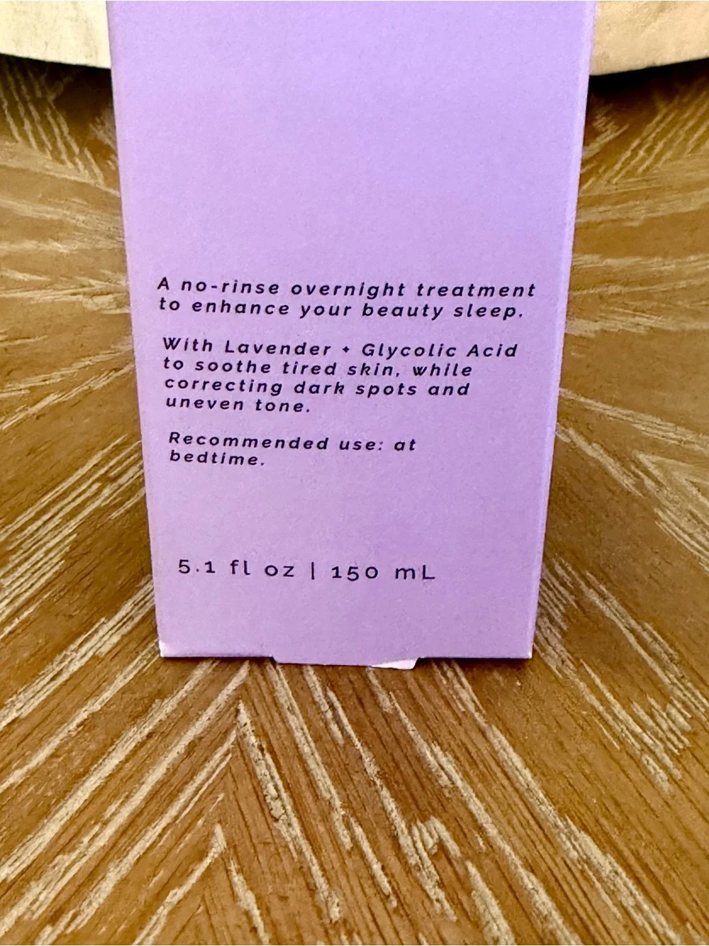 Calm + Correct Night Mask — Lavender